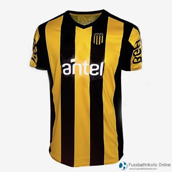 CA Peñarol Trikot Heim 2017-18 Fussballtrikots Günstig